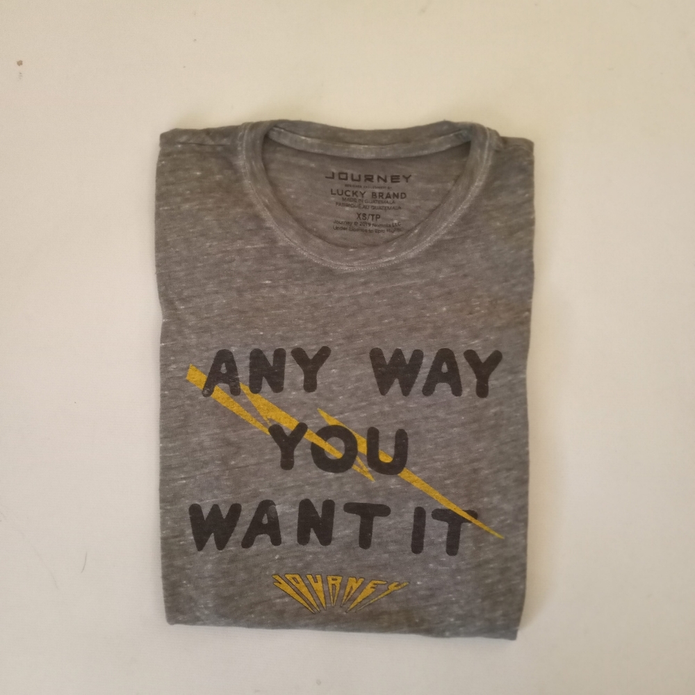 Journey LUCKY BRAND Short Sleeve 'Any Way You Want It' Tee